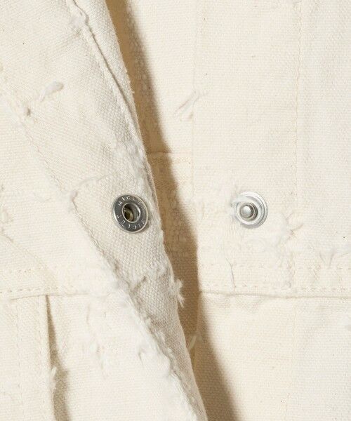 UNITED ARROWS / ユナイテッドアローズ テーラードジャケット | ジャガード ワーク シャツ ジャケット ‐ウォッシャブル‐ | 詳細12