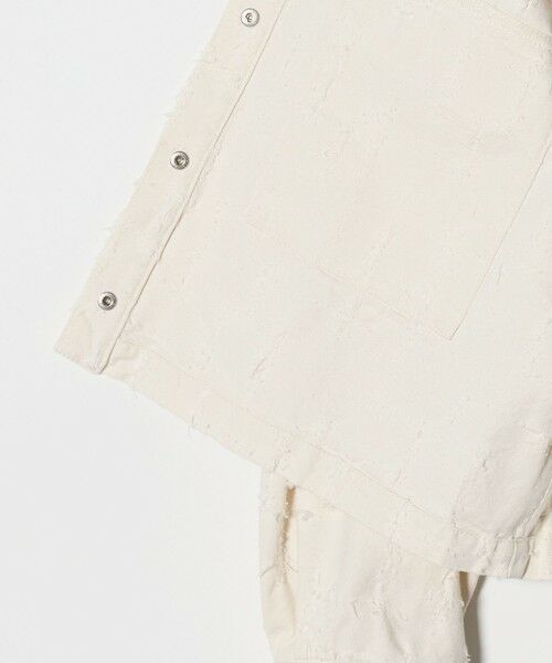 UNITED ARROWS / ユナイテッドアローズ テーラードジャケット | ジャガード ワーク シャツ ジャケット ‐ウォッシャブル‐ | 詳細13