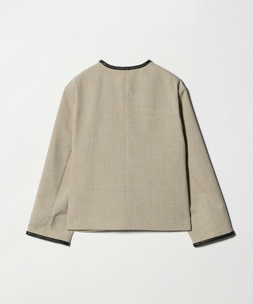 UNITED ARROWS / ユナイテッドアローズ ノーカラージャケット | Spiree ASAMI ノーカラー ジャケット | 詳細9