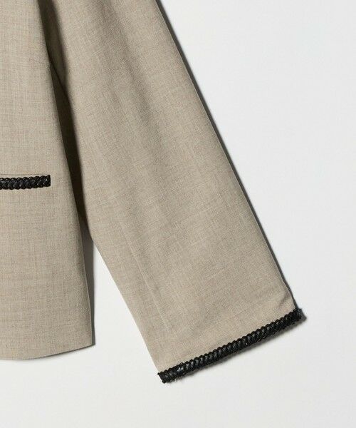 UNITED ARROWS / ユナイテッドアローズ ノーカラージャケット | Spiree ASAMI ノーカラー ジャケット | 詳細3