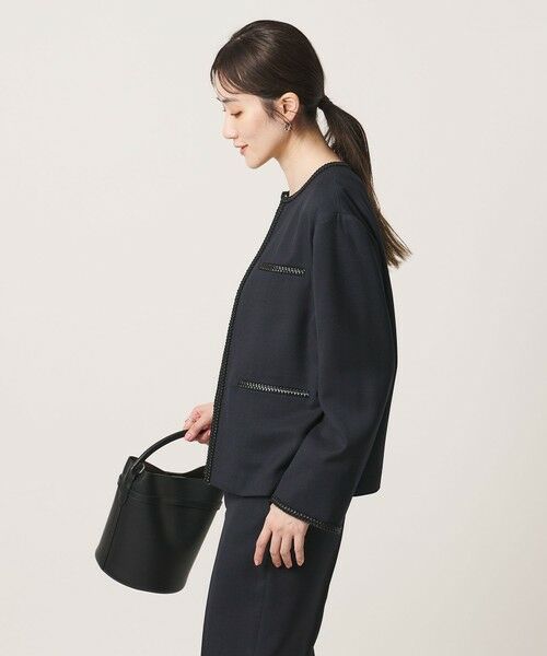 UNITED ARROWS / ユナイテッドアローズ ノーカラージャケット | Spiree ASAMI ノーカラー ジャケット | 詳細19