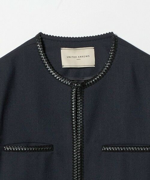 UNITED ARROWS / ユナイテッドアローズ ノーカラージャケット | Spiree ASAMI ノーカラー ジャケット | 詳細11