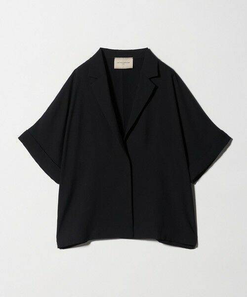 UNITED ARROWS / ユナイテッドアローズ テーラードジャケット | イージー テーラード ジャケット ‐吸水速乾 帯電防止 接触冷感 ウォッシャブル‐（BLACK）