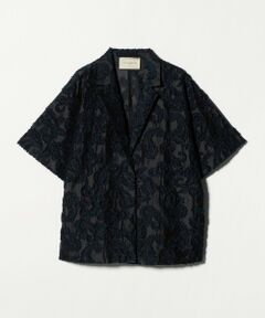 UNITED ARROWS / ユナイテッドアローズ テーラードジャケット | カット ジャガード ジャケット ‐ウォッシャブル‐