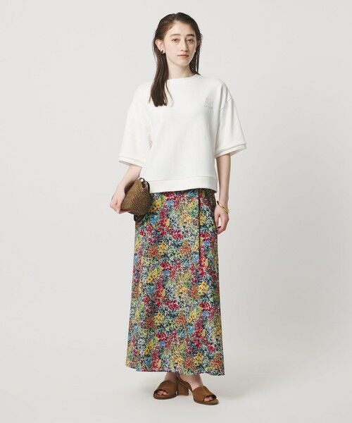 UNITED ARROWS / ユナイテッドアローズ ロング・マキシ丈スカート | フラワー プリント スカート | 詳細2