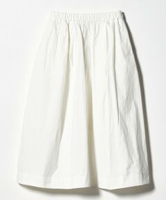 UNITED ARROWS / ユナイテッドアローズ ロング・マキシ丈スカート | ボリューム タック スカート WHITE ‐ウォッシャブル‐