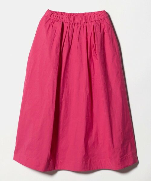 UNITED ARROWS / ユナイテッドアローズ ロング・マキシ丈スカート | ボリューム タック スカート ‐ウォッシャブル‐（PINK）