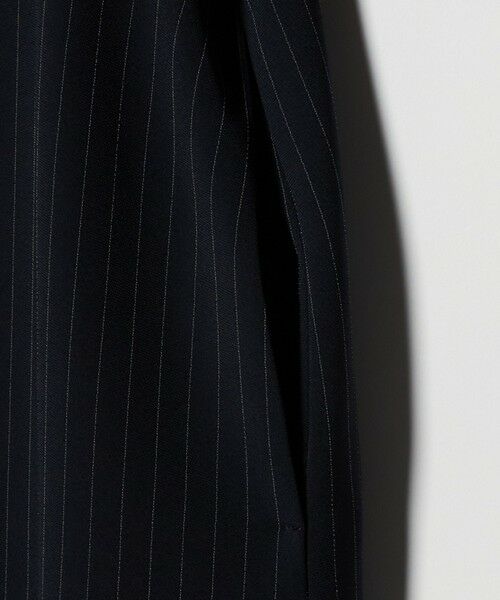 UNITED ARROWS / ユナイテッドアローズ ロング・マキシ丈ワンピース | Drapy ピンストライプ ショートスリーブ ワンピース ‐ウォッシャブル‐ | 詳細12