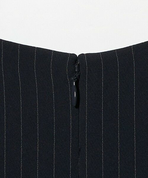 UNITED ARROWS / ユナイテッドアローズ ロング・マキシ丈ワンピース | Drapy ピンストライプ ショートスリーブ ワンピース ‐ウォッシャブル‐ | 詳細13