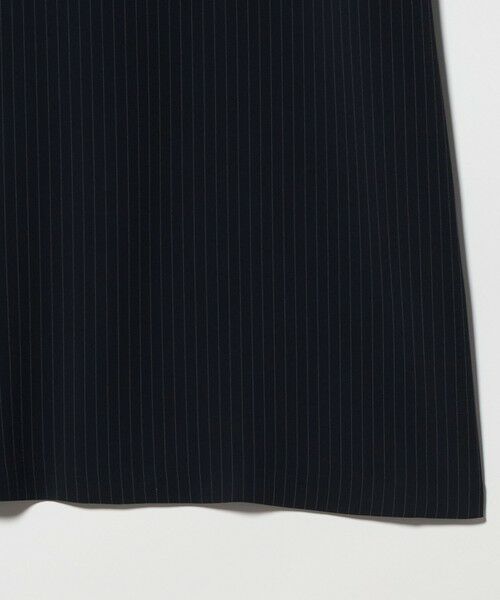 UNITED ARROWS / ユナイテッドアローズ ロング・マキシ丈ワンピース | Drapy ピンストライプ ショートスリーブ ワンピース ‐ウォッシャブル‐ | 詳細4