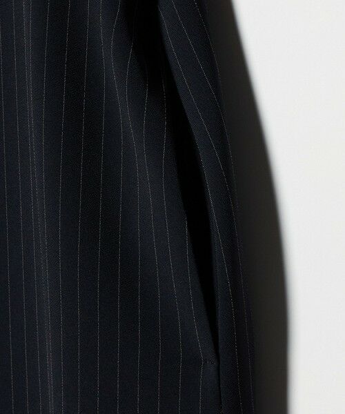 UNITED ARROWS / ユナイテッドアローズ ロング・マキシ丈ワンピース | Drapy ピンストライプ ショートスリーブ ワンピース ‐ウォッシャブル‐ | 詳細5