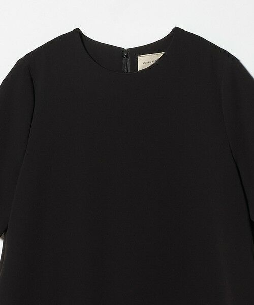 UNITED ARROWS / ユナイテッドアローズ ロング・マキシ丈ワンピース | Drapy ショートスリーブ ワンピース ‐ウォッシャブル‐ | 詳細4