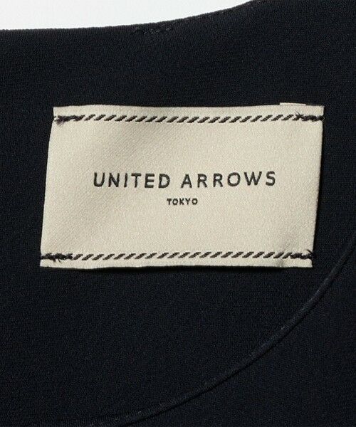 UNITED ARROWS / ユナイテッドアローズ ロング・マキシ丈ワンピース | Drapy ショートスリーブ ワンピース ‐ウォッシャブル‐ | 詳細11