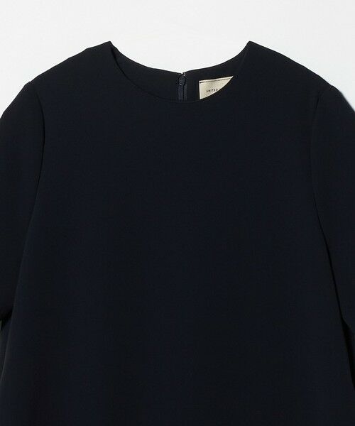 UNITED ARROWS / ユナイテッドアローズ ロング・マキシ丈ワンピース | Drapy ショートスリーブ ワンピース ‐ウォッシャブル‐ | 詳細4