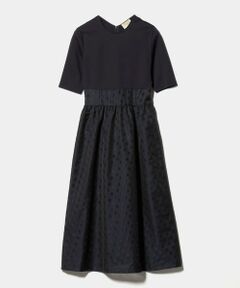 UNITED ARROWS / ユナイテッドアローズ ロング・マキシ丈ワンピース | フィット&フレア シアー ドット ワンピース ‐ウォッシャブル‐