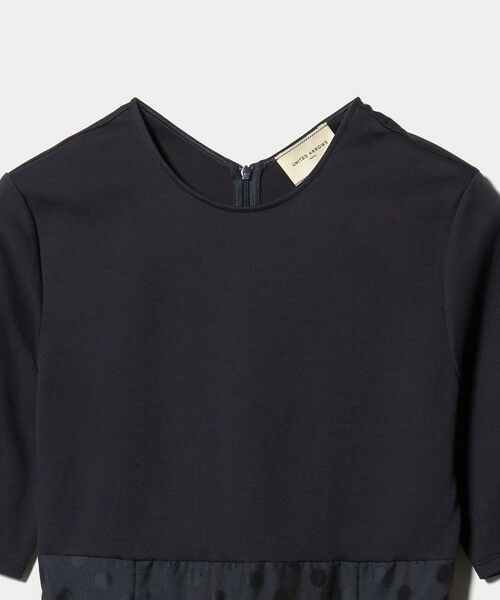 UNITED ARROWS / ユナイテッドアローズ ロング・マキシ丈ワンピース | フィット&フレア シアー ドット ワンピース ‐ウォッシャブル‐ | 詳細4