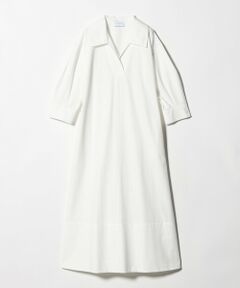 UNITED ARROWS / ユナイテッドアローズ ロング・マキシ丈ワンピース | コットン スキッパー シャツ ワンピース ‐ウォッシャブル‐