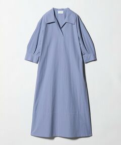 UNITED ARROWS / ユナイテッドアローズ ロング・マキシ丈ワンピース | コットン スキッパー シャツ ワンピース ‐ウォッシャブル‐