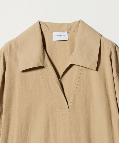 UNITED ARROWS / ユナイテッドアローズ ロング・マキシ丈ワンピース | コットン スキッパー シャツ ワンピース ‐ウォッシャブル‐ | 詳細11
