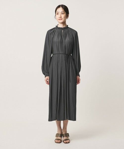 UNITED ARROWS / ユナイテッドアローズ ロング・マキシ丈ワンピース | ボリューム ギャザー ワンピース | 詳細2