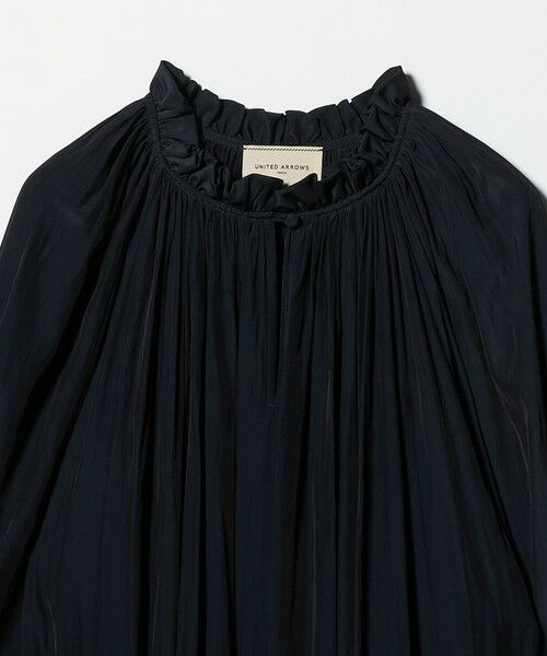 UNITED ARROWS / ユナイテッドアローズ ロング・マキシ丈ワンピース | ボリューム ギャザー ワンピース | 詳細4
