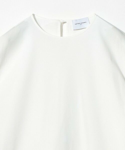 UNITED ARROWS / ユナイテッドアローズ ロング・マキシ丈ワンピース | ラッセルレース コンビ ワンピース ‐ウォッシャブル‐ | 詳細1