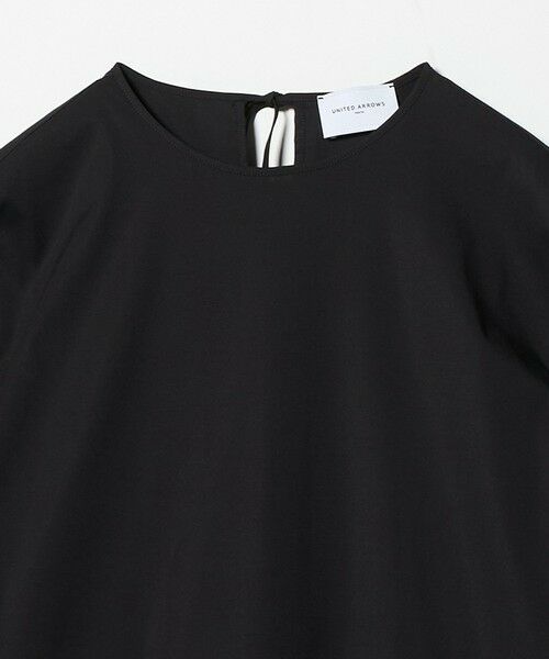 UNITED ARROWS / ユナイテッドアローズ ロング・マキシ丈ワンピース | ラッセルレース コンビ ワンピース ‐ウォッシャブル‐ | 詳細4