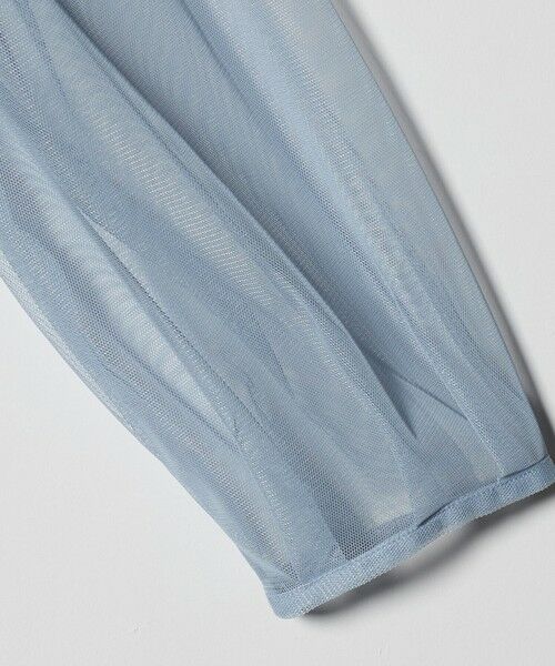 UNITED ARROWS / ユナイテッドアローズ ロング・マキシ丈ワンピース | チュール サテン コンビ ワンピース | 詳細6