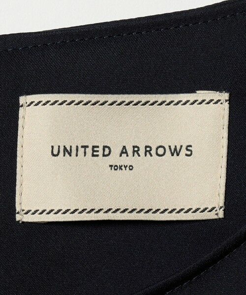 UNITED ARROWS / ユナイテッドアローズ ロング・マキシ丈ワンピース | チュール サテン コンビ ワンピース | 詳細30