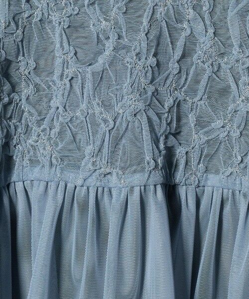 UNITED ARROWS / ユナイテッドアローズ ロング・マキシ丈ワンピース | チュール サテン コンビ ワンピース | 詳細9