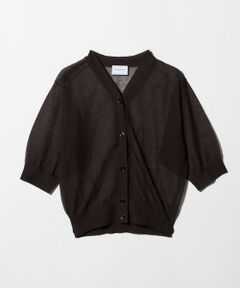 UNITED ARROWS / ユナイテッドアローズ カーディガン・ボレロ | シアー Vネック カーディガン ‐ウォッシャブル‐