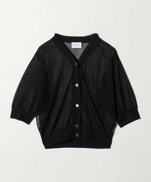 UNITED ARROWS / ユナイテッドアローズ カーディガン・ボレロ | シアー Vネック カーディガン ‐ウォッシャブル‐ | 詳細8