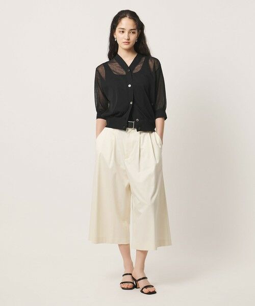 UNITED ARROWS / ユナイテッドアローズ カーディガン・ボレロ | シアー Vネック カーディガン ‐ウォッシャブル‐ | 詳細7
