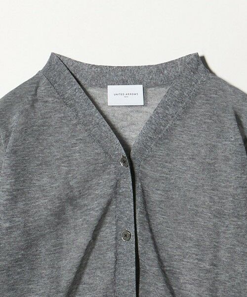 UNITED ARROWS / ユナイテッドアローズ カーディガン・ボレロ | シアー Vネック カーディガン ‐ウォッシャブル‐ | 詳細15