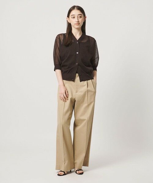 UNITED ARROWS / ユナイテッドアローズ カーディガン・ボレロ | シアー Vネック カーディガン ‐ウォッシャブル‐ | 詳細19