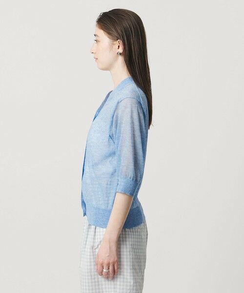 UNITED ARROWS / ユナイテッドアローズ カーディガン・ボレロ | シアー Vネック カーディガン ‐ウォッシャブル‐ | 詳細23