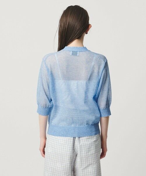 UNITED ARROWS / ユナイテッドアローズ カーディガン・ボレロ | シアー Vネック カーディガン ‐ウォッシャブル‐ | 詳細24
