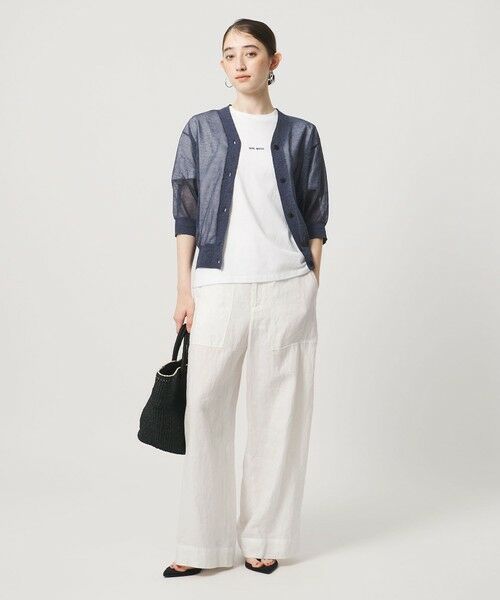 UNITED ARROWS / ユナイテッドアローズ カーディガン・ボレロ | シアー Vネック カーディガン ‐ウォッシャブル‐ | 詳細29