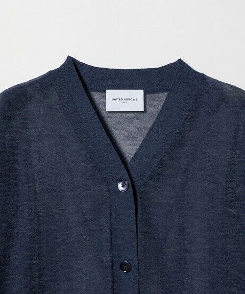 UNITED ARROWS / ユナイテッドアローズ カーディガン・ボレロ | シアー Vネック カーディガン ‐ウォッシャブル‐ | 詳細29