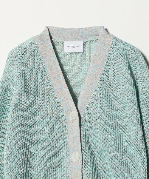 UNITED ARROWS / ユナイテッドアローズ カーディガン・ボレロ | カラーヤーン Vネック カーディガン ‐ウォッシャブル‐ | 詳細20