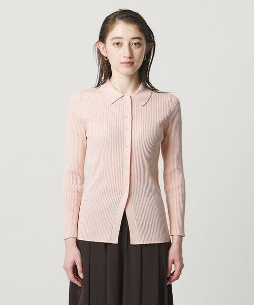 UNITED ARROWS / ユナイテッドアローズ カーディガン・ボレロ | リブ ポロニット カーディガン ‐ウォッシャブル‐ | 詳細17