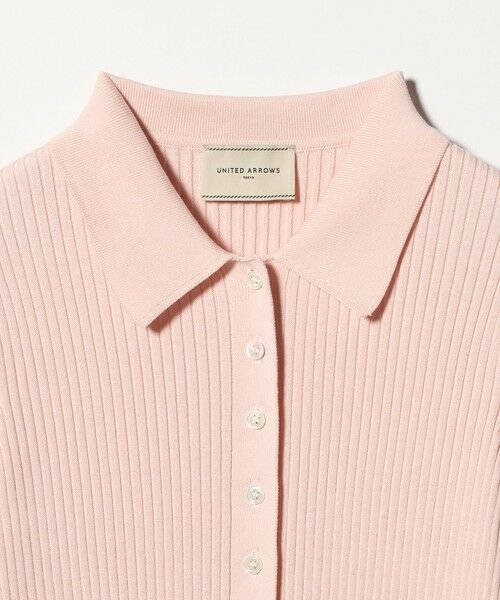 UNITED ARROWS / ユナイテッドアローズ カーディガン・ボレロ | リブ ポロニット カーディガン ‐ウォッシャブル‐ | 詳細11