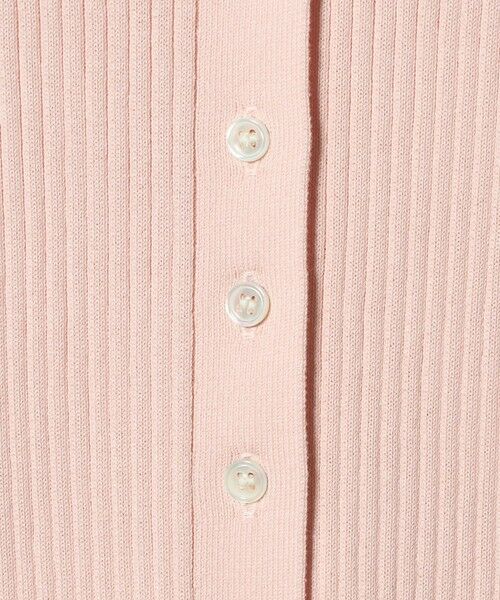 UNITED ARROWS / ユナイテッドアローズ カーディガン・ボレロ | リブ ポロニット カーディガン ‐ウォッシャブル‐ | 詳細12