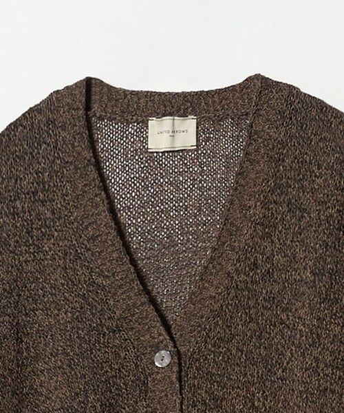 UNITED ARROWS / ユナイテッドアローズ カーディガン・ボレロ | ペーパー Vネック カーディガン | 詳細3
