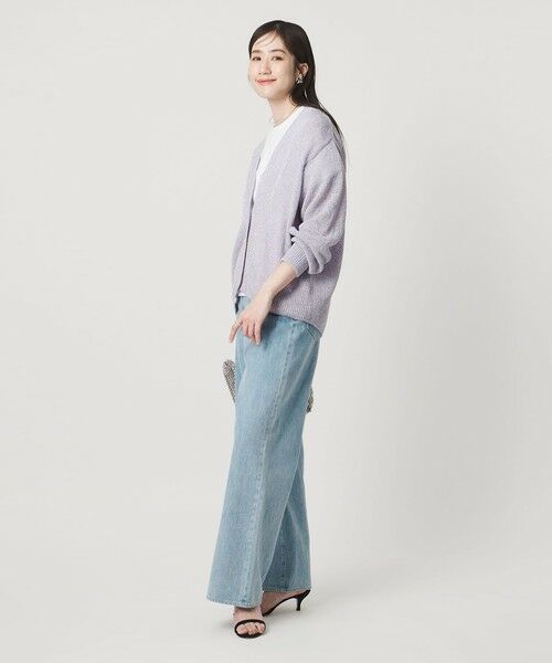 UNITED ARROWS / ユナイテッドアローズ カーディガン・ボレロ | ペーパー Vネック カーディガン | 詳細17