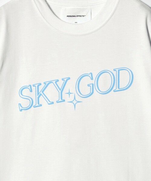 UNITED ARROWS / ユナイテッドアローズ Tシャツ | ＜Personal Effects＞SKY Tシャツ | 詳細9