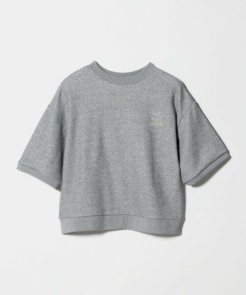UNITED ARROWS / ユナイテッドアローズ Tシャツ | 【別注】＜HANDTEX＞スウェット GRAY ‐3TIPS‐（MD.GRAY）