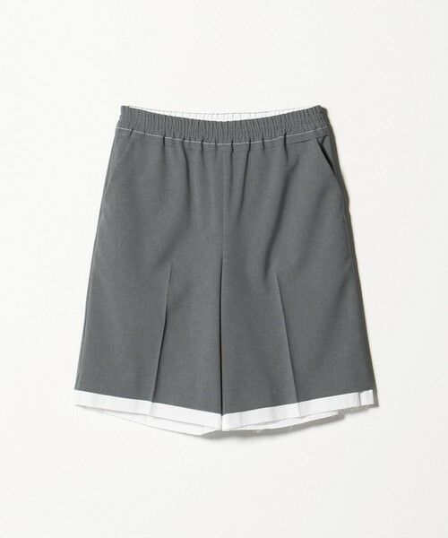 UNITED ARROWS / ユナイテッドアローズ ショート・ハーフ・半端丈パンツ | ＜dahl’ia＞イージー ハーフパンツ（MD.GRAY）