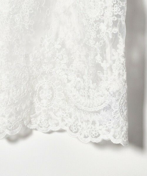 UNITED ARROWS / ユナイテッドアローズ Tシャツ | ＜dahl’ia＞8分袖 シアーシャツ | 詳細10