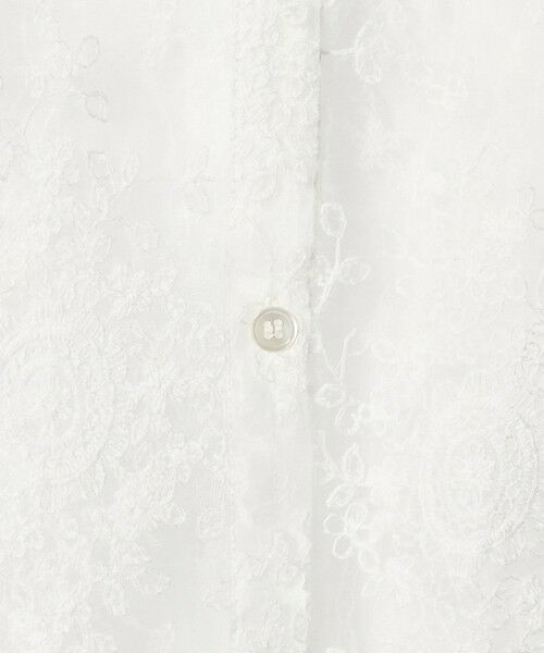 UNITED ARROWS / ユナイテッドアローズ Tシャツ | ＜dahl’ia＞8分袖 シアーシャツ | 詳細12